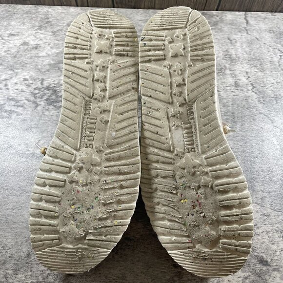 Hey Dude Wendy Boho Slip On Lace Shoes Size 10 Natural Collection Rose - Picture 8 of 10